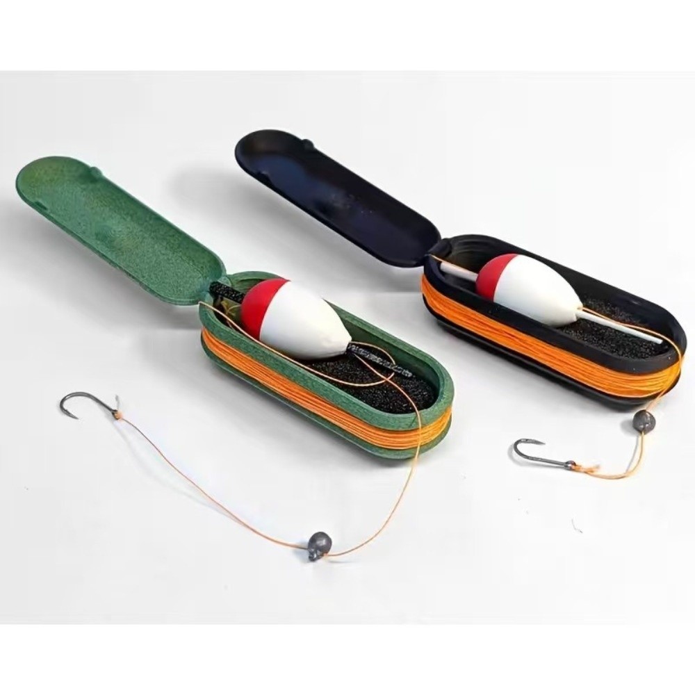 Fishing Kit Compact - 3 SET กล่องใส่อุปกรณ์ตกปลาแบบพกพาขนาดเล็ก น้ำหนักเบา ดีไซน์กะทัดรัด เหมาะสำหรับการเดินทาง