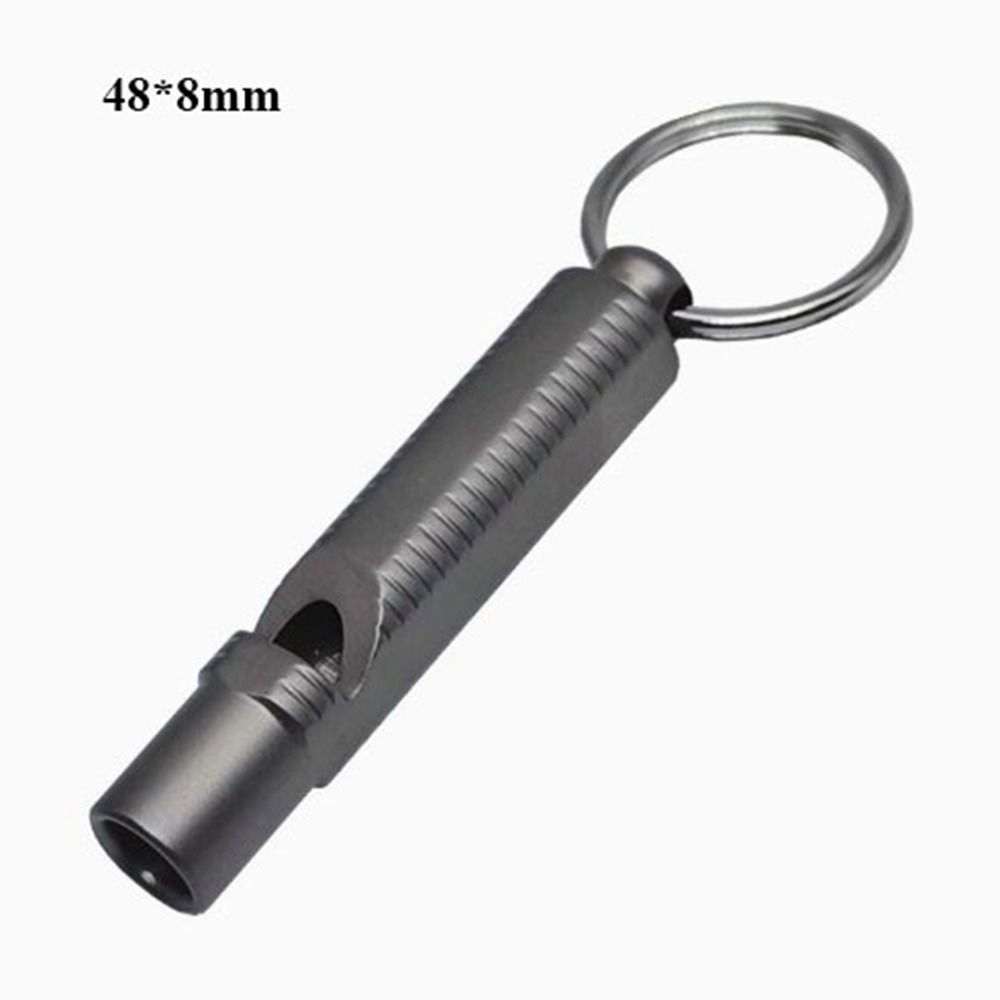 Emergency Whistle Loud - นกหวีดพกพา น้ำหนักเบา หลายสไตล์ มินิ นกหวีดไทเทเนียมกันน้ำ อุปกรณ์สำรวจฉุกเฉิน