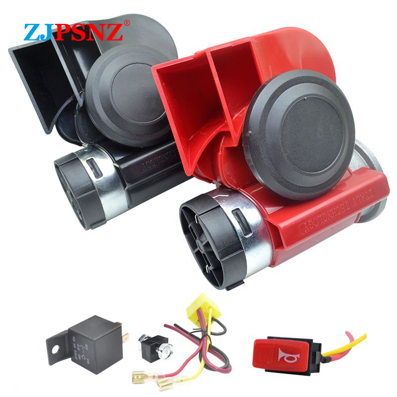 แตรลมคู่แบบกะทัดรัด แตรลมหอยโข - Emergency Whistle Loud บทวิจารณ์และราคา