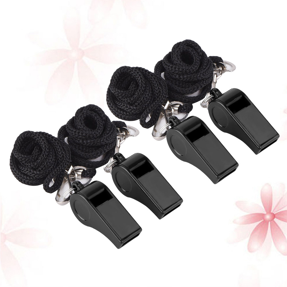 4 ชิ้น นกหวีดโลหะพรีเมียม เสีย - Emergency Whistle Loud บทวิจารณ์และราคา