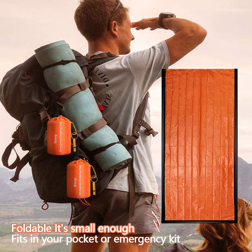 แบบพกพากันน้ําฉุกเฉิน Survival - Bivy Bag Emergency บทวิจารณ์และราคา