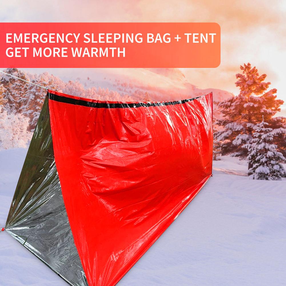 แบบพกพากันน้ําฉุกเฉิน Survival - Bivy Bag Emergency บทวิจารณ์และราคา
