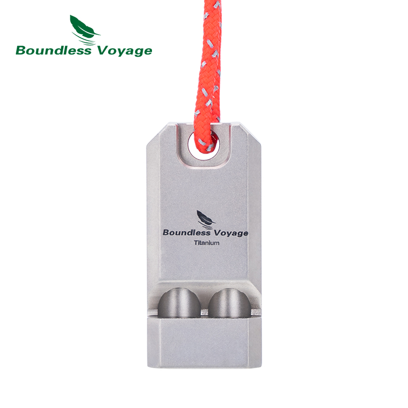 นกหวีดฉุกเฉินไทเทเนียมน้ำหนักเ - Emergency Whistle Loud บทวิจารณ์และราคา